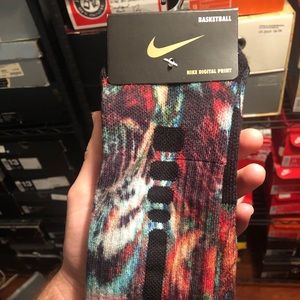 Nike ELITE Multi Colored Socks Lebron